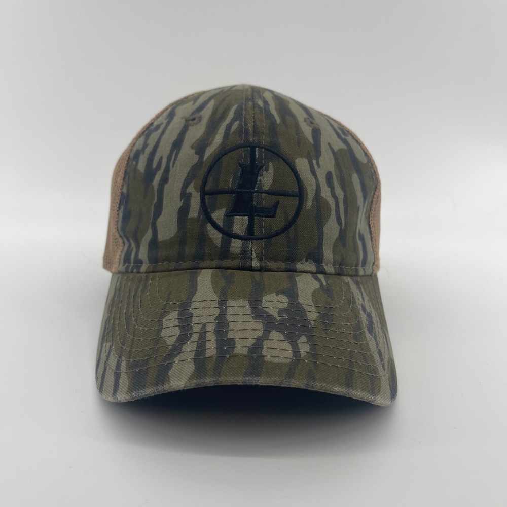 Leupold Trucker Hat Mens OSFA Camo Bottomland Mesh Snapback Hunting Cap